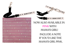 Load image into Gallery viewer, Mama's Boy & Mama's Girl & Valentine Keychains