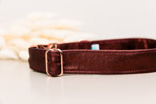 Load image into Gallery viewer, Rust Jewel Tone Dog Collar