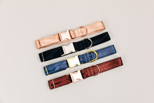 Load image into Gallery viewer, Rust Jewel Tone Dog Collar