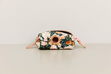 Load image into Gallery viewer, Charcoal Autumn Floral Waste Bag Holder