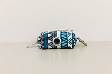 Load image into Gallery viewer, Navy Blue Aztec Waste Bag Holder