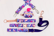 Load image into Gallery viewer, Veryperi Floral Dog Collar in Water Resistant or Organic Cotton Fabrics