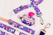 Load image into Gallery viewer, Veryperi Floral Dog Seatbelt 100% Organic Cotton