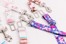 Load image into Gallery viewer, Veryperi Floral Dog Seatbelt 100% Organic Cotton