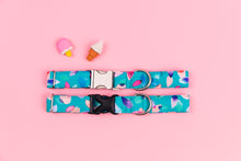 Load image into Gallery viewer, Turquoise Petals Water Resistant Dog Collar