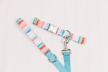 Load image into Gallery viewer, Copper Coastal Striped Water Resistant Dog Collar
