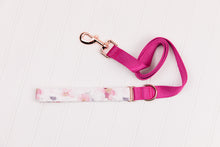 Load image into Gallery viewer, Misty Pink Floral Matching Dog Leash