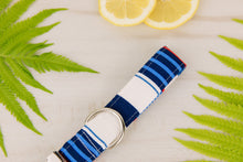Load image into Gallery viewer, Nautical Striped Dog Collar