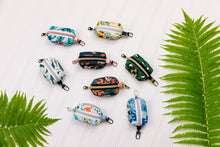 Load image into Gallery viewer, Neutral Monstera Leaves Waste Bag Holder