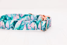 Load image into Gallery viewer, Tropical Banana Leaf Water Resistant Dog Collar