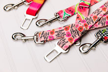 Load image into Gallery viewer, My Human and I Talk Shit About You Dog Seatbelt