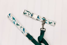 Load image into Gallery viewer, Watercolour Whales Matching Dog Leash