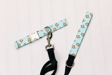 Load image into Gallery viewer, Sharks on Floaties Dog Collar