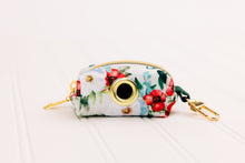 Load image into Gallery viewer, Winter Poppies Waste Bag Holder