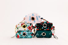 Load image into Gallery viewer, Winter Poppies Waste Bag Holder
