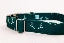 Load image into Gallery viewer, Reindeer Antlers Water Resistant Dog Collar