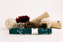 Load image into Gallery viewer, Reindeer Antlers Water Resistant Dog Collar