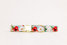 Load image into Gallery viewer, Winter Poppies Water Resistant Dog Collar