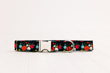 Load image into Gallery viewer, Winter Fields Floral Water Resistant Dog Collar