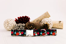 Load image into Gallery viewer, Winter Fields Floral Water Resistant Dog Collar