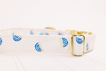 Load image into Gallery viewer, Hanukkah Menorah Dog Collar