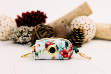 Load image into Gallery viewer, Winter Poppies Waste Bag Holder