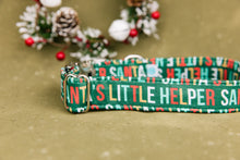 Load image into Gallery viewer, Santa's Helper Christmas Dog Collar