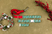 Load image into Gallery viewer, Santa's Helper Christmas Dog Collar