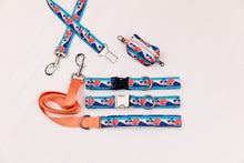 Load image into Gallery viewer, Surfing at Sunset Dog Seatbelt