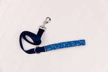 Load image into Gallery viewer, Yale Blue Crosshatch Matching Dog Leash