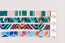 Load image into Gallery viewer, Water Resistant Graffiti Neon Geometric Dog Collar