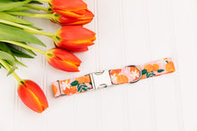 Load image into Gallery viewer, Happy Oranges Water Resistant Dog Collar