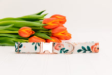 Load image into Gallery viewer, Honey Rose Blooms Water Resistant Dog Collar
