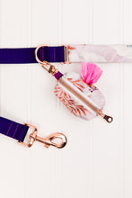 Load image into Gallery viewer, White Poppies Waste Bag Holder