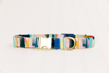 Load image into Gallery viewer, Abstract Stripes Water Resistant Dog Collar