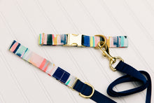 Load image into Gallery viewer, Abstract Stripes Water Resistant Dog Collar