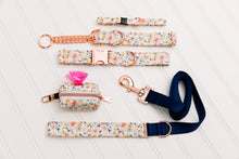 Load image into Gallery viewer, Ditsy Watercolour Floral Matching Dog Leash