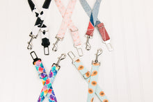Load image into Gallery viewer, Tiny Pink Peaches Dog Seatbelt