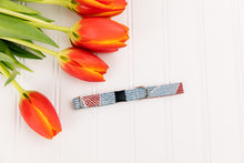 Load image into Gallery viewer, Patchwork Denim Breakaway Cat Collar
