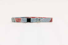 Load image into Gallery viewer, Patchwork Denim Breakaway Cat Collar