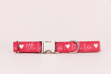 Load image into Gallery viewer, Little Love Red Valentine's Dog Collar