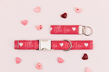 Load image into Gallery viewer, Little Love Red Valentine's Dog Collar
