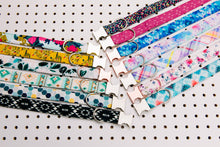 Load image into Gallery viewer, Giant Navy and Magenta Spring Bloom Dog Collar