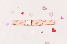 Load image into Gallery viewer, Dinosaur Valentine's Dog Collar