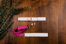 Load image into Gallery viewer, White Special Occasion Linen & Cotton Blend Collar