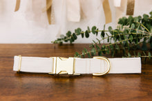 Load image into Gallery viewer, Ivory Special Occasion Linen & Cotton Blend Collar