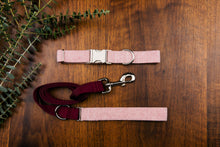 Load image into Gallery viewer, Maroon Special Occasion Linen & Cotton Blend Collar