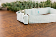 Load image into Gallery viewer, Seafoam Green Special Occasion Linen & Cotton Blend Collar