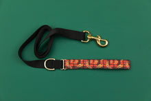 Load image into Gallery viewer, Gilded Floral Tartan Matching Dog Leash