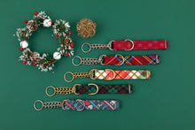 Load image into Gallery viewer, Buffalo Plaid Snowflake Dog Collar